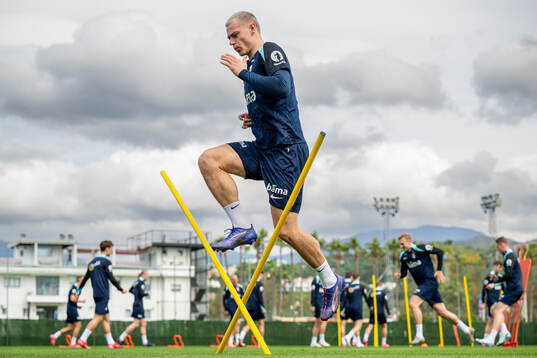 Julian Ryerson of the Norwegian national football team