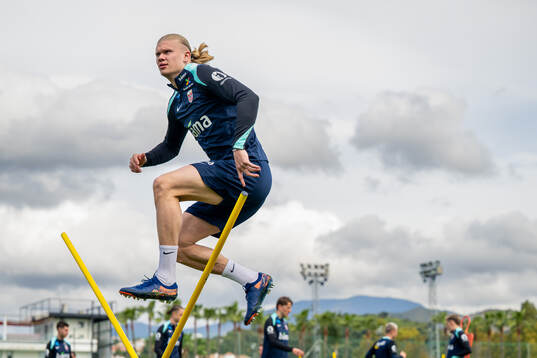 Erling Braut Haaland of the Norwegian national football team