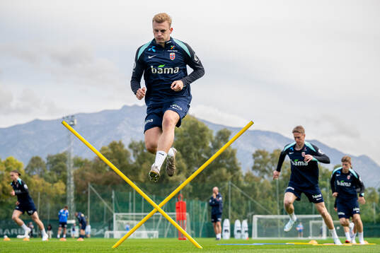 Sondre Langås of the Norwegian national football team