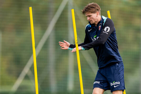 David Møller Wolfe of the Norwegian national football team