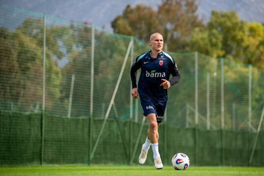 Leo Østigård of the Norwegian national football team