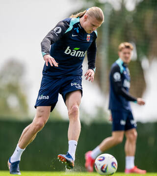 Erling Braut Haaland of the Norwegian national football team
