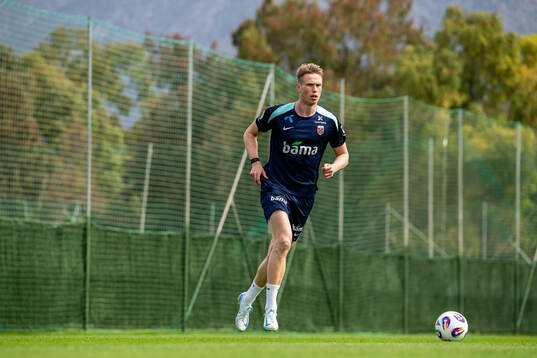 Torbjørn Lysaker Heggem of the Norwegian national football
