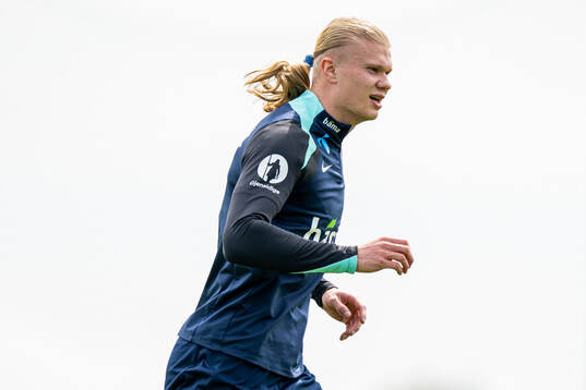Erling Braut Haaland of the Norwegian national football team