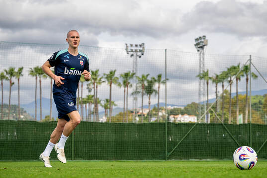 Leo Østigård of the Norwegian national football team
