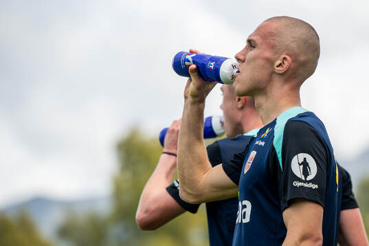 Leo Østigård of the Norwegian national football team