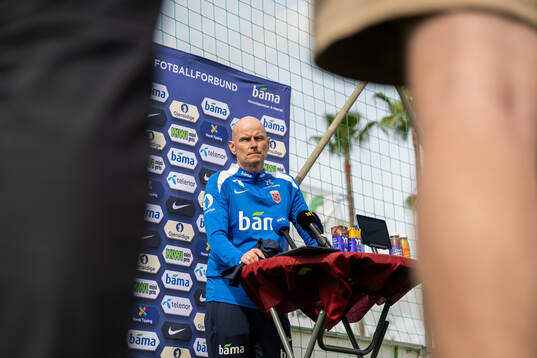 Ståle Solbakken, head coach of the Norwegian national