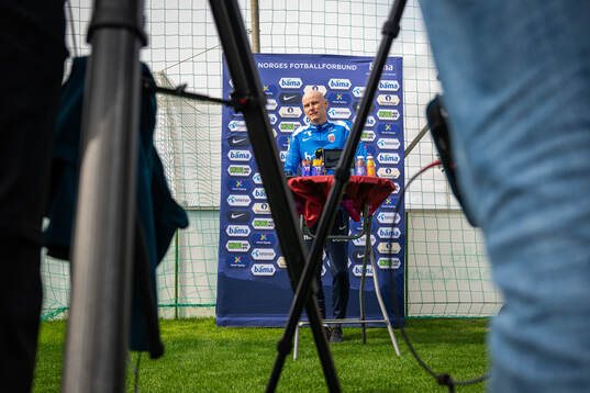 Ståle Solbakken, head coach of the Norwegian national