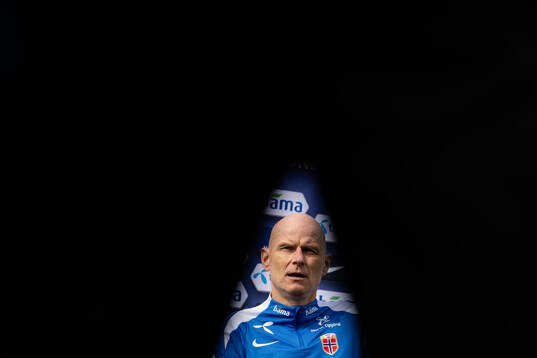 Ståle Solbakken, head coach of the Norwegian national