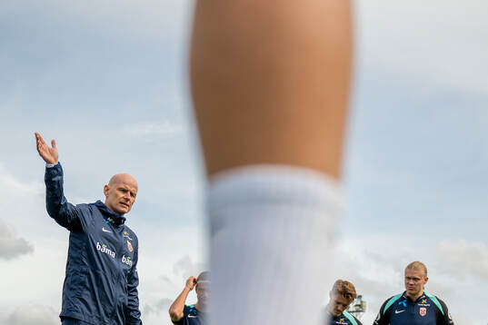 Ståle Solbakken, head coach of the Norwegian national