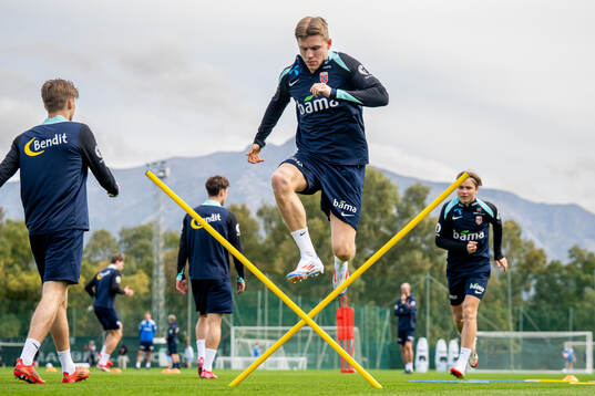 Jens Petter Hauge of the Norwegian national football team