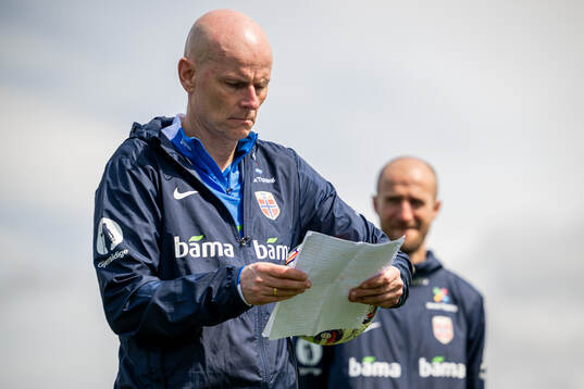 Ståle Solbakken, head coach of the Norwegian national