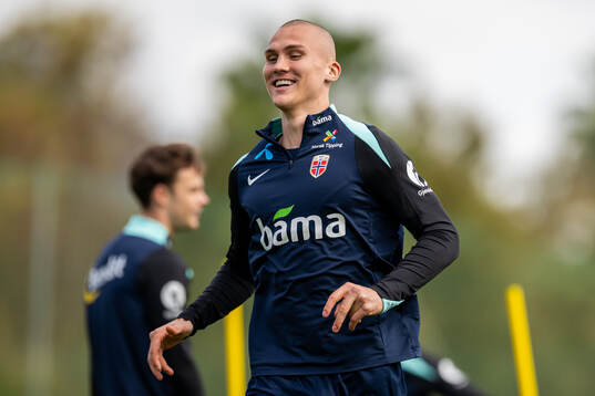 Leo Østigård of the Norwegian national football team