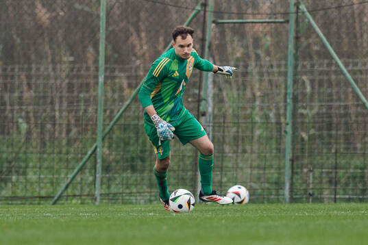 Goalkeeper Elis Bisherasi of Sweden