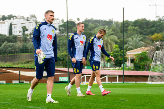Carl Starfelt, Gustaf Lagerbielke and Benjamin Nygren of