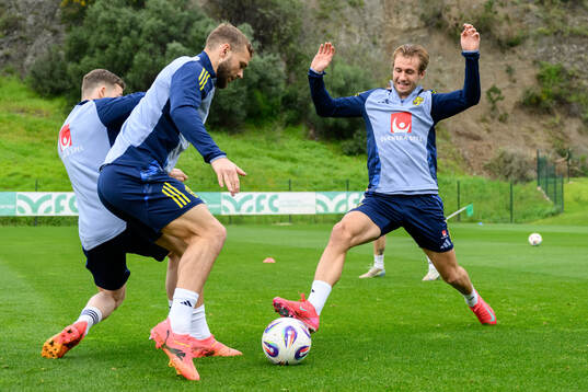 Benjamin Nygren of the Swedish men's national football team