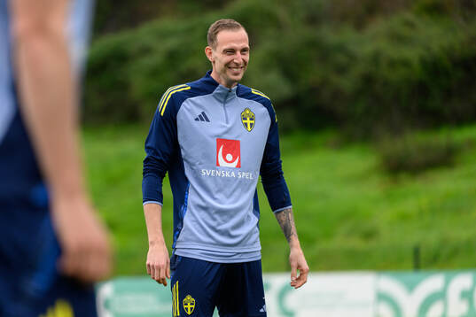 Gustaf Nilsson of the Swedish men's national football team