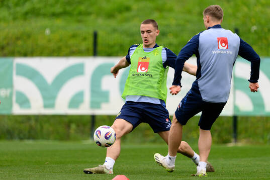 Gustaf Lagerbielke of the Swedish men's national football