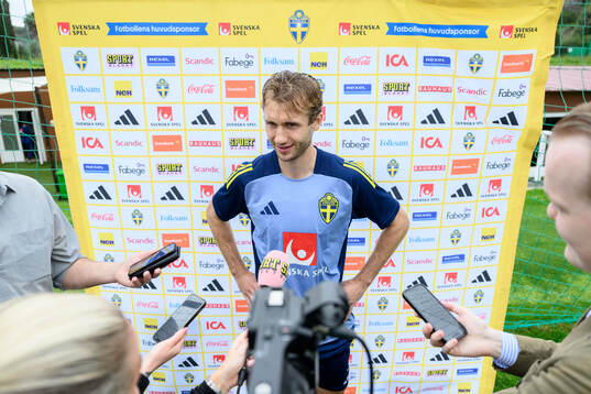 Benjamin Nygren of the Swedish men's national football team