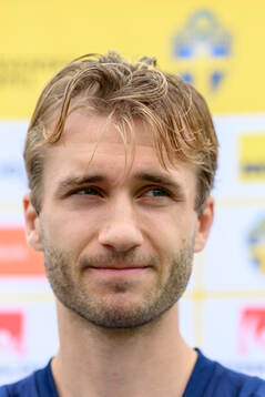Benjamin Nygren of the Swedish men's national football team