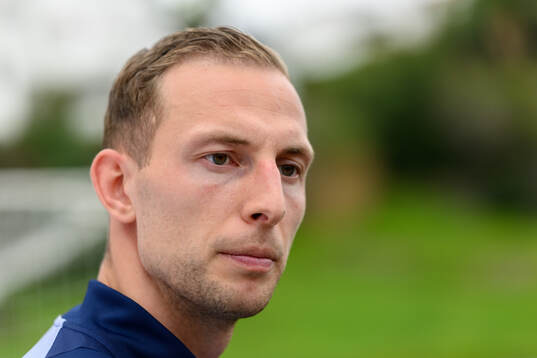 Gustaf Nilsson of the Swedish men's national football team