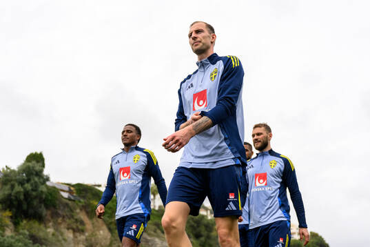 Gustaf Nilsson of the Swedish men's national football team