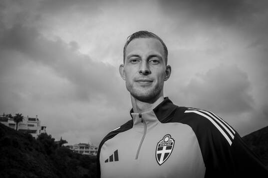 Gustaf Nilsson of the Swedish men's national football team
