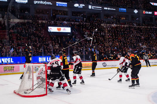 Brynäs Miks Indrasis, Johan Larsson och Johannes Kinnvall