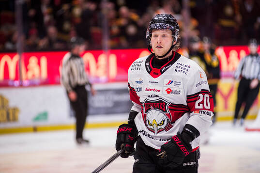 Malmö Redhawks Thomas Berg Paulsen deppar