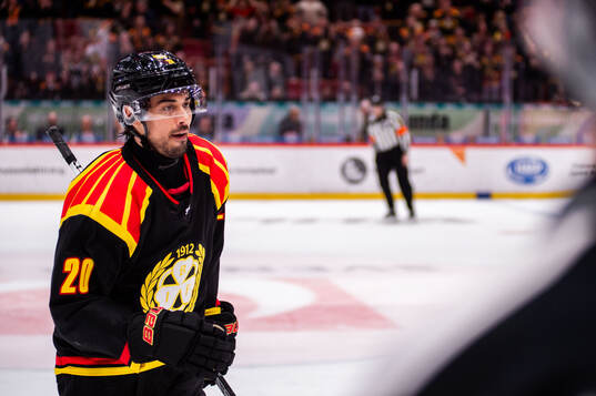 Brynäs Tyler Vesel jublar