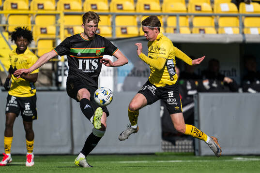 GAISs Filip Beckman och Elfsborgs Taylor Silverholt