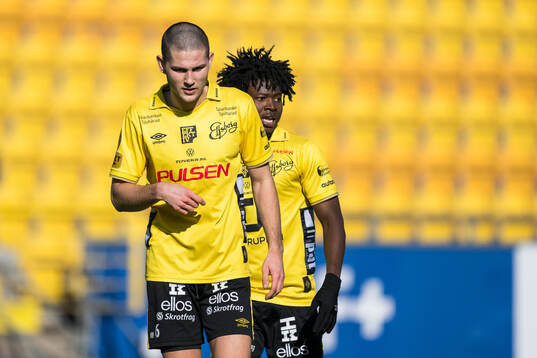 Elfsborgs Rasmus Wikström och Ozor Victor Okeke