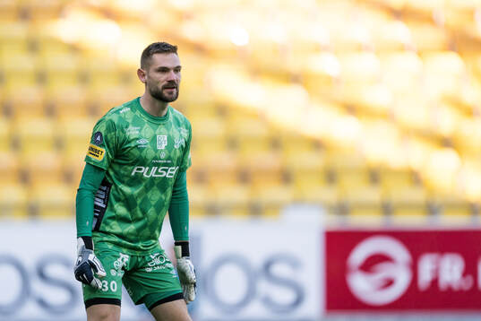 Elfsborgs målvakt Lucas Hägg Johansson