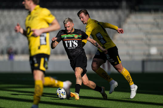 GAISs Jonas Lindberg och Elfsborgs Simon Olsson