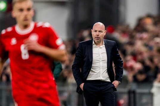 Head coach Brian Riemer of Denmark
