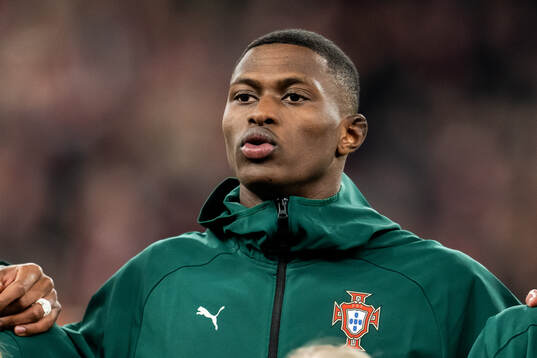 Nuno Mendes of Portugal