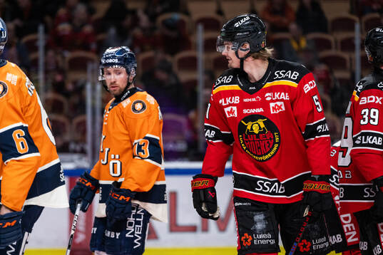 Växjös Dylan McLaughlin och Luleås Markus Nurmi