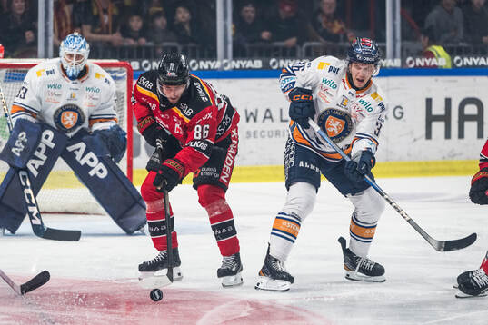 Luleås Mathias Bromé och Växjös Elias Rosén
