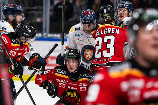 Luleås Isac Hedqvist och Växjös Eric Martinsson