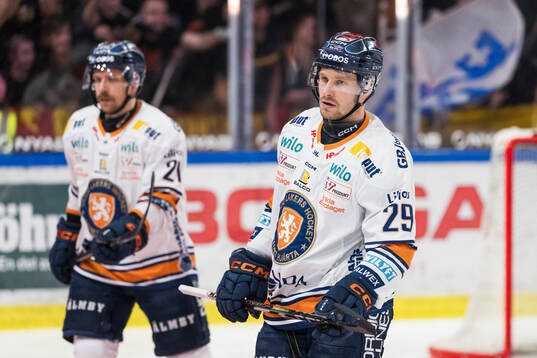 Växjös Emil Larsson och Sebastian Strandberg deppar