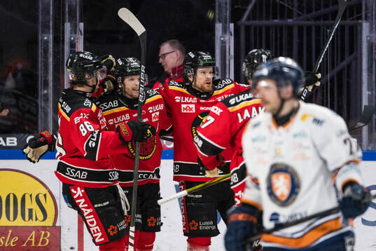 Luleås Brendan Shinnimin jublar