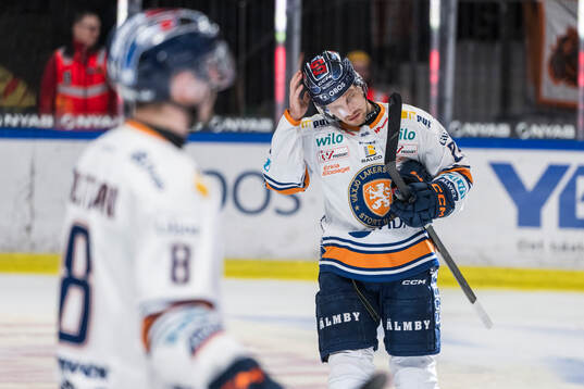 Växjös Sebastian Strandberg deppar