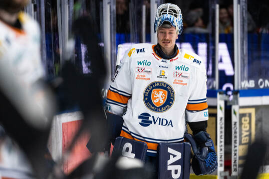 Växjös målvakt Emil Larmi