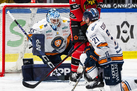Växjös målvakt Emil Larmi