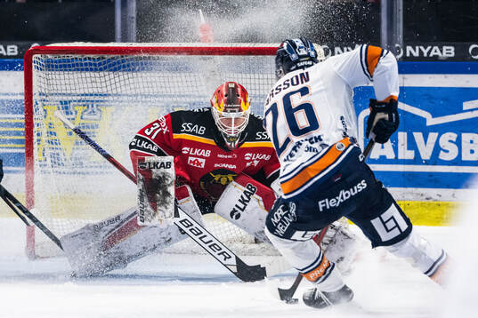 Luleås målvakt Matteus Ward