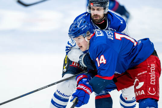 Oskarshamns Lukas Vesterlund och Karlskogas Rikard Olsén