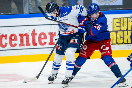 Karlskogas Eskild Bakke Olsen och Oskarshamns Ville Jonsson