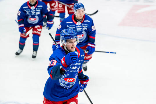 Oskarshamns Rasmus Bengtsson jublar