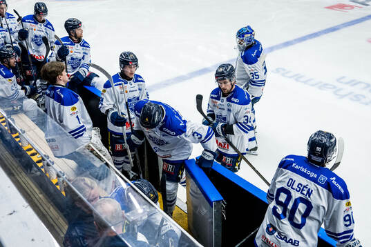 Karlskoga spelare deppar