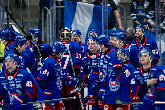 Oskarshamn spelare jublar